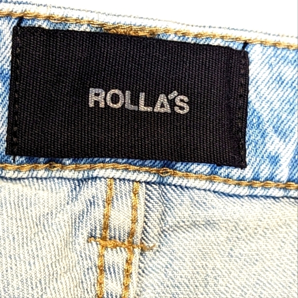 NWT...Rolla’s Men Trim Slim Denim Jeans - Size 34 - - - Picture 7 of 9
